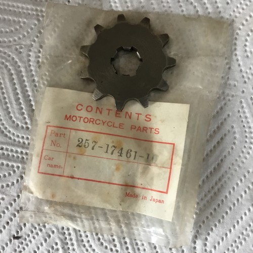 Yamaha rd50 front sprocket - front,