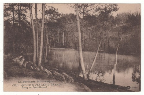 Cpa plélan le grand - -,