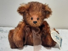 Knickerbocker Toy Co Mohair Bear Pumpkin Itty Bitty Bocker Original with Tags