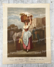 Cries of London Scarlett Strawberrys Strawberries Plate 9 Francis Wheatley