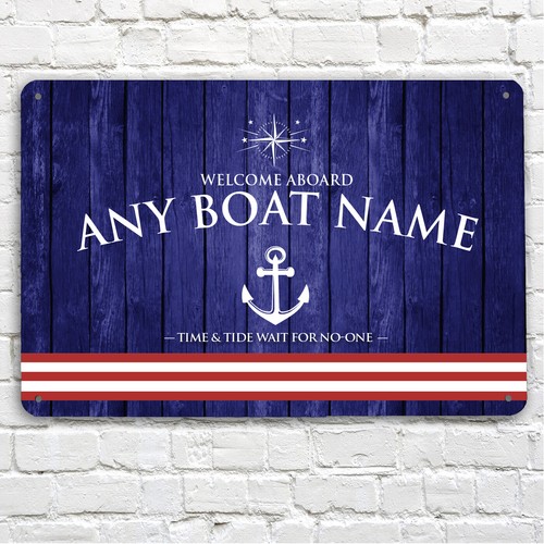 Personnalisé bateau signe - personnalisé,