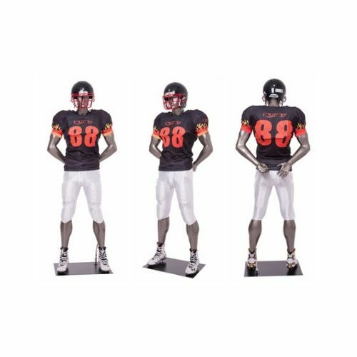 Male football player mannequin - male,