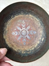 MAISON CHRISTOFLE DINANDERIE LUC LANEL -Coupelle Coloris Vert   Rare