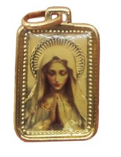 Médaille Or Vierge Marie 925