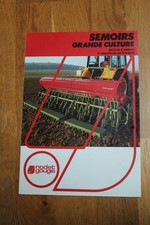 Nodet Gougis. Brochure semoirs
