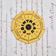 Rare toupie de comptoir