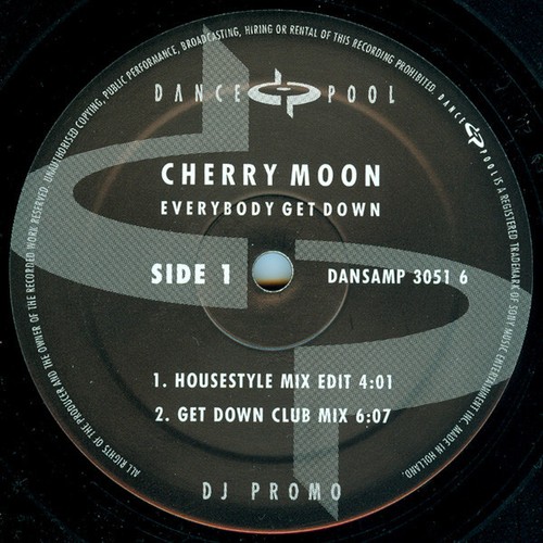 Disque vinyle promo cherry - disque,