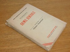ancien COURS CHIMIE GENERALE ORGANIQUE chemistry PAUL MONDAIN MONVAL riber PARIS