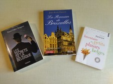 lot de trois livres sur la Belgique (histoire et culture)