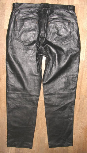 Pantalon cuir pour hommes - cuir,