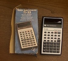 ancienne calculatrice texas