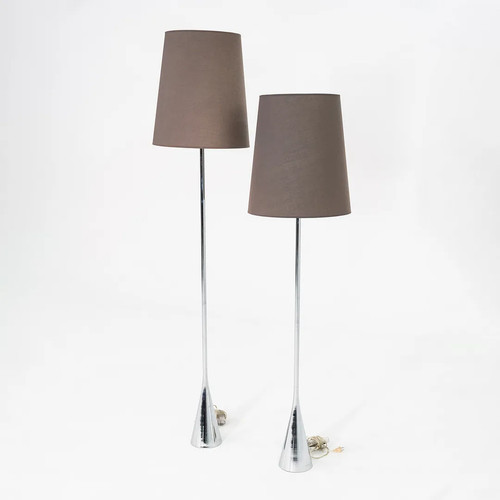 1990s pair modernist floor - pair,