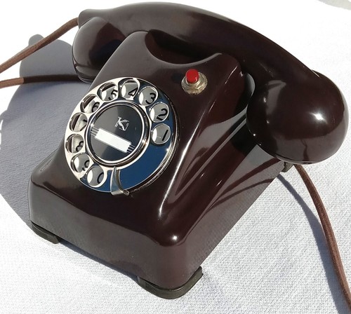 Antique telephone kellogg - antique,