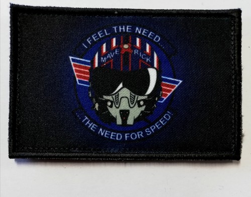 Patch morale 5x8cm top gun - patch,
