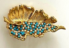 BROCHE vintage Plaqué OR