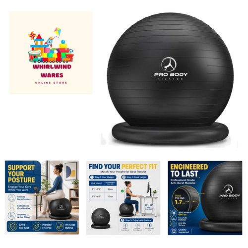 Yoga ball chair - chair, for