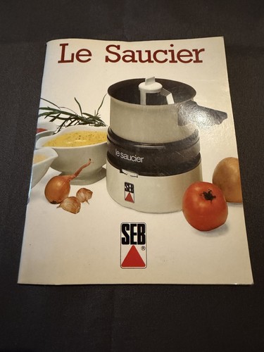 Livre recette notice saucier