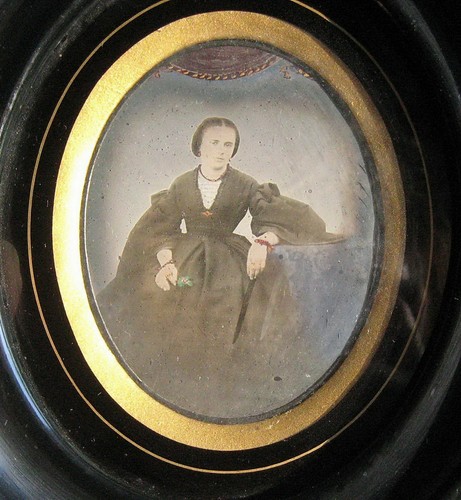 Daguerréotype portrait de - ,