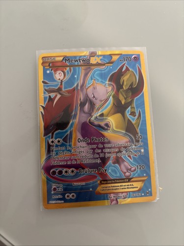Carte pokémon mewtwo - carte, ex