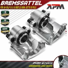 2x Étrier De Frein Avant G+R pour VW Golf 4 IV 5 V 6 VI Polo Beetle Bora Noor 3