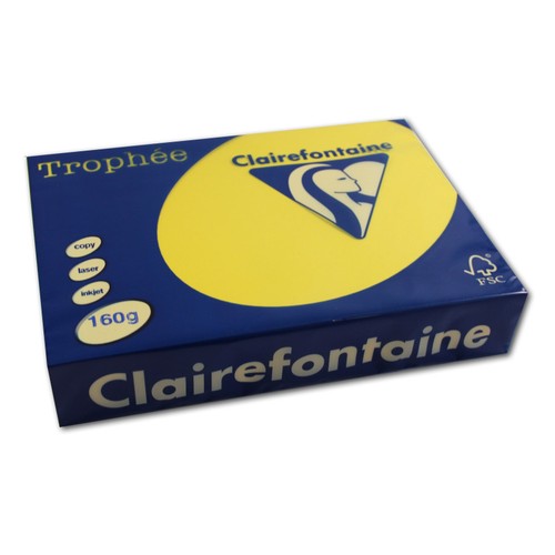 Ramette papier jaune - de,