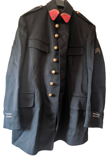 Veste noire lieutenant 18e - noire,
