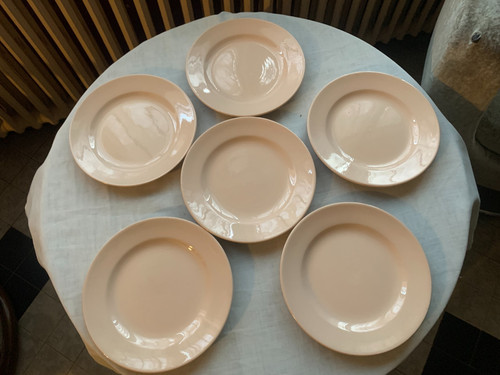 Assiettes plates dessert - plates, à