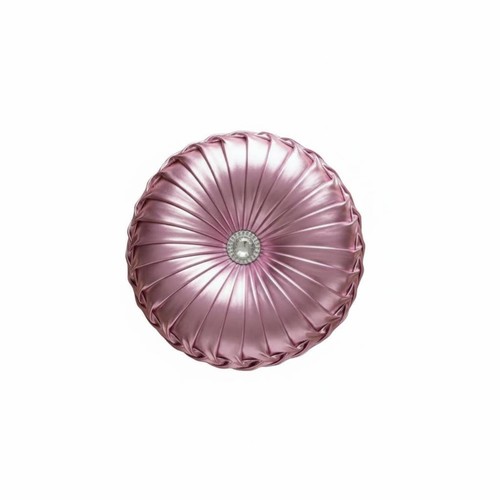 Coussin rond peluche tendance