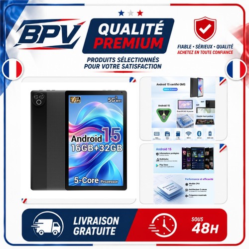 Tablette pouces android 15 - tablette,