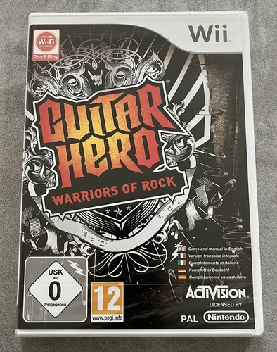 Nintendo wii guitar hero - nintendo,