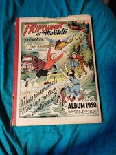 Album FRIPOUNET ET MARISETTE 1950 2° semestre Recueil Bande Dessinée 