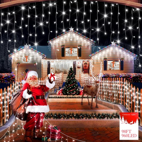 Rideau lumineux led guirlande - lumineux,