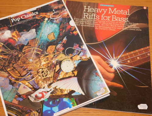 Lot partitions chansons - chansons, heavy