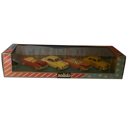 Solido coffret 4 voitures - coffret,