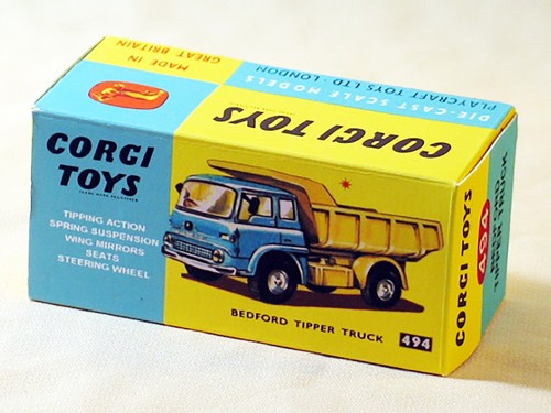 Corgi toys 494 - bedford, tipper