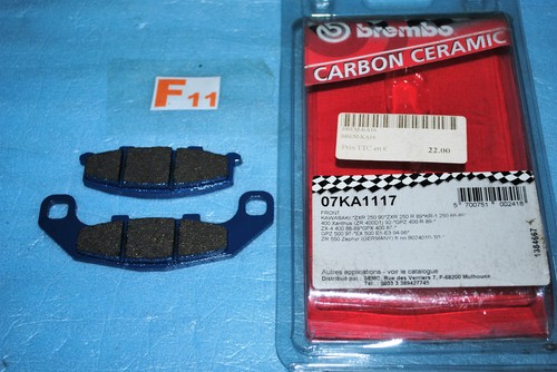 Plaquettes frein brembo - 2, de