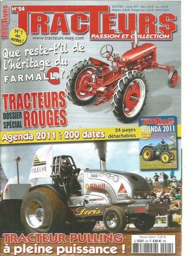 Tracteurs farmall - tracteurs, n°24