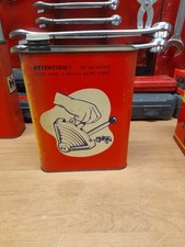 ancien bidon huile vide mc