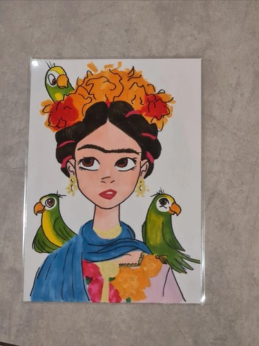 Dessin frida kahlo - frida,