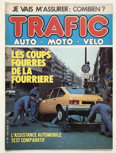 Trafic auto moto 1978 - auto, 39/1978