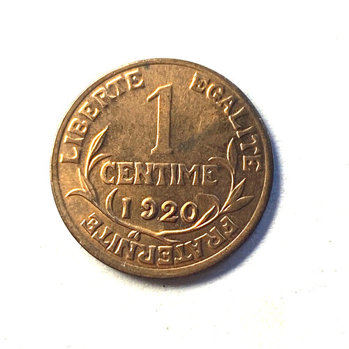 9040 centime 1920 dupuis - centime,