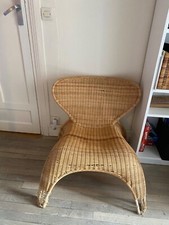 Fauteuil en osier IKEA, h66 cm