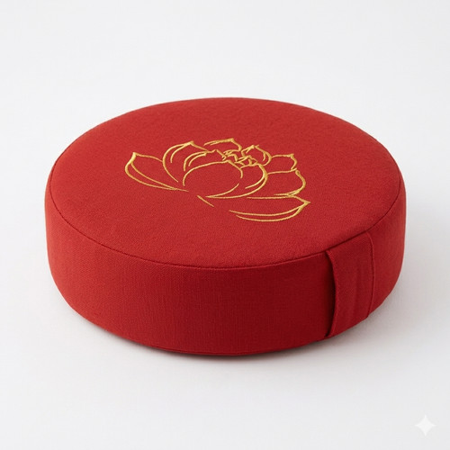 Coussin méditation rond - méditation, 40cm