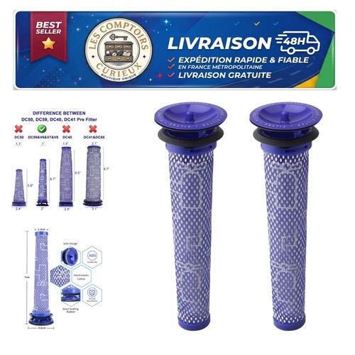 Filtre dyson v8 dc58 - v8,