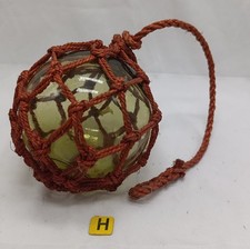 ancien flotteur boule en verre