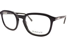 Monture De Lunettes Gant Noire Brillante 55Mm Unisexe Lunettes De Vue GA3261 001