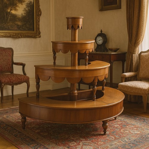 étagère ancienne noyer - Étagère,