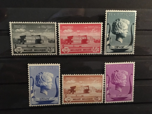 Belgique 1940 cob 532 537 - 1940,
