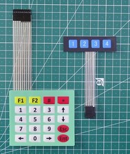 Clavier matriciel membrane