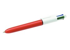 Stylo Bic 4 Couleur Bleu Vert